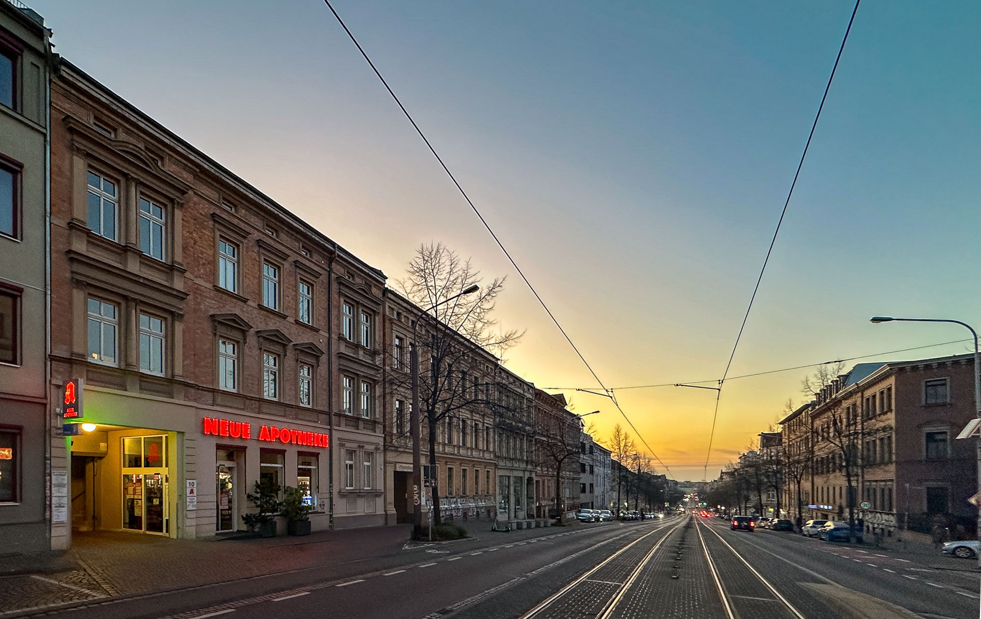 Fassade Neue Apotheke Halle (Saale)
